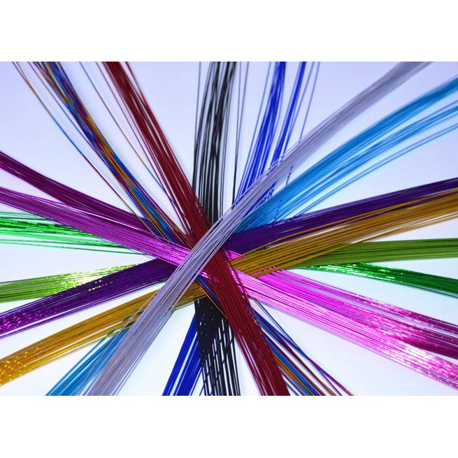 10pcs/pack Silk flower material stockings color wire mesh flower ...