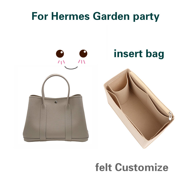 Bag Organizer for Hermes Garden Party 30 - Premium Felt (Handmade/20  Colors) : Handmade Products 