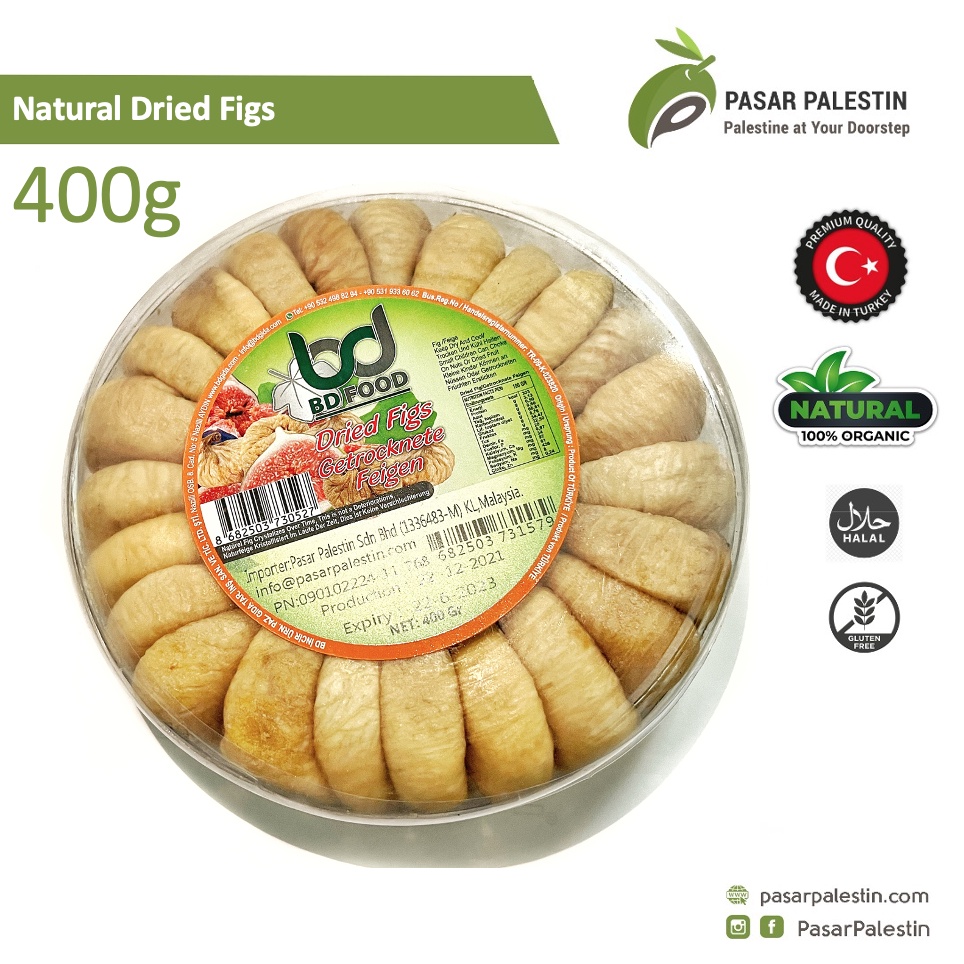 Germencik Organik Jumbo Premium Strained Dried Figs – 1 kg