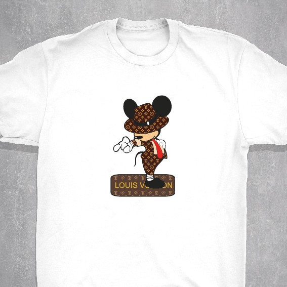 Louis Vuitton Mickey Mouse Michael Jackson T-Shirt • Kybershop