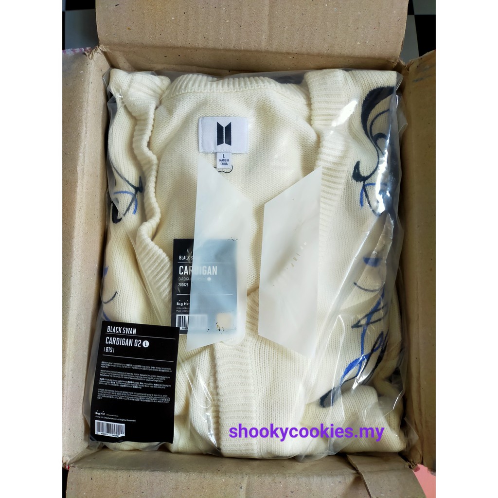 BTS BLACKSWAN CARDIGAN 02 カーディガン 白