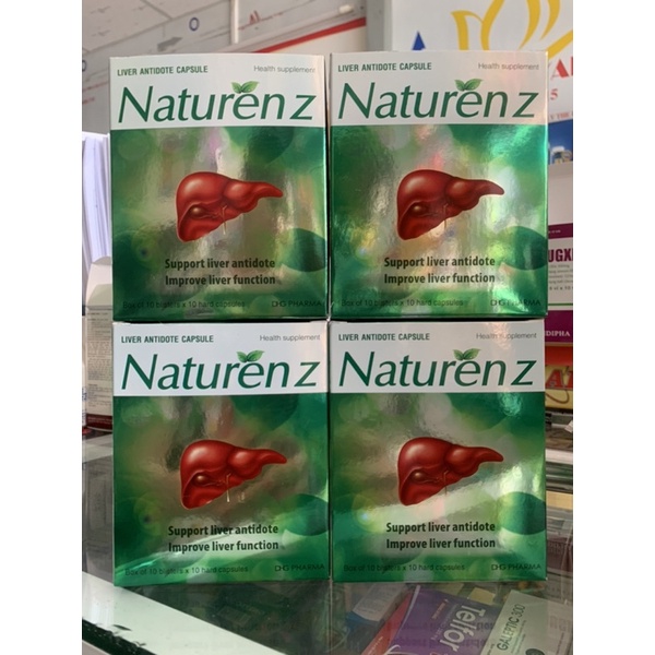 Naturenz Liver Detoxifying Capsule Helps Detoxify The Liver, Enhance Liver Function (Box Of