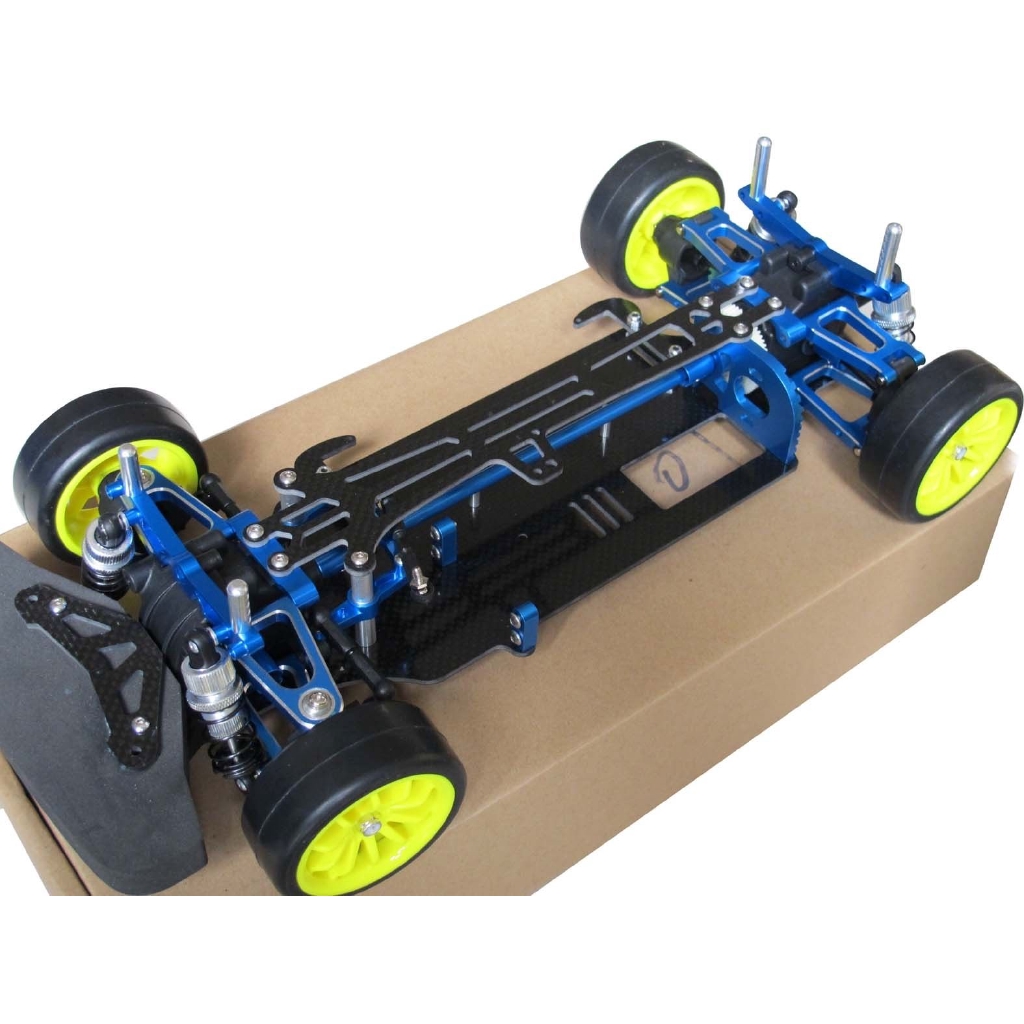 Alloy & Carbon TT01 TT01E Shaft Drive 1/10 4WD Racing Car Chassis Frame ...