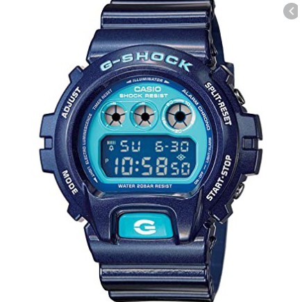 Gshock Premium Quality DW6900 CC3 Dark Blue Digital Watch Jam Tangan Lelaki Shopee Malaysia