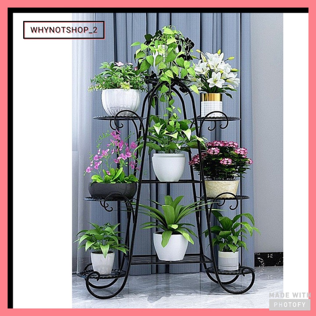 [Ready Stock] 9 Tier Flower Rack Pot Plant Stand 0149 | Shopee Malaysia