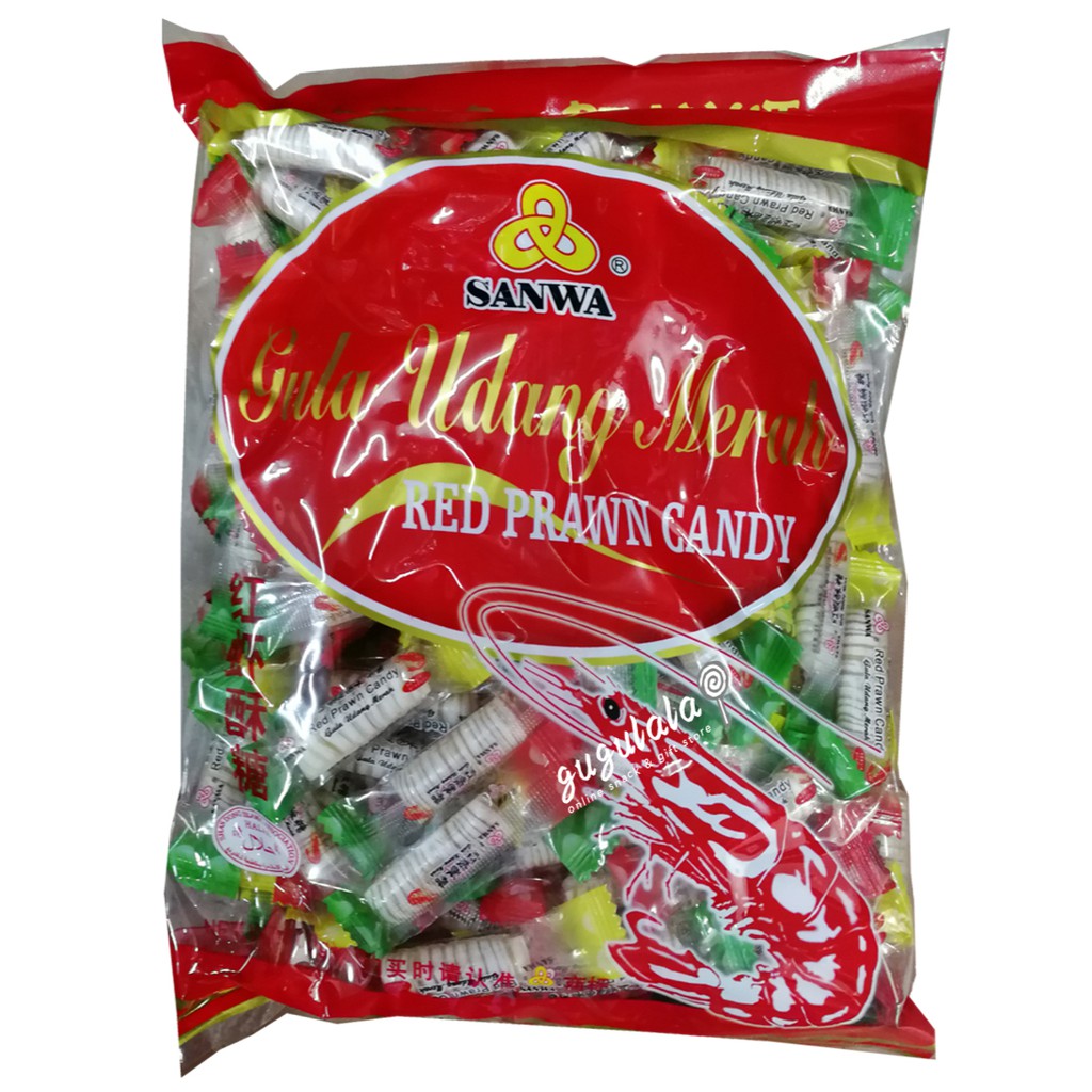 Sanwa Red Prawn Peanut Candy 700g | Shopee Malaysia