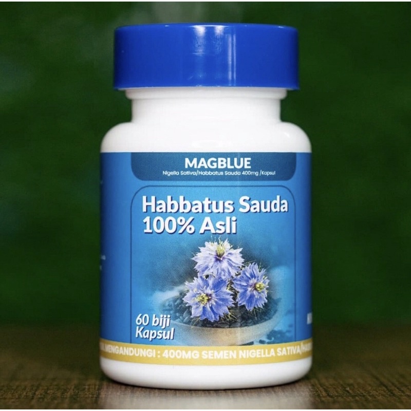 Habbatus Sauda Original HQ MAGBLUE - 60 Kapsul Habbatussauda (LULUS KKM ...