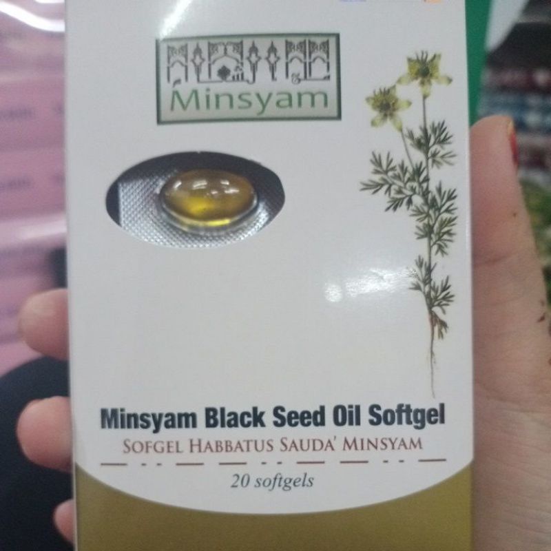 Minsyam kapsul olive oil / Black seed oil softgel 20pcs Shopee Malaysia