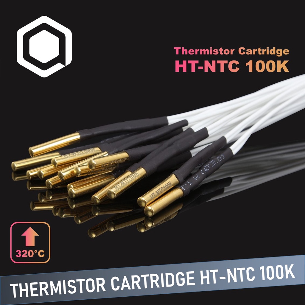 Ht Ntc100k B3950 Thermistor Cartridge High Temperature High