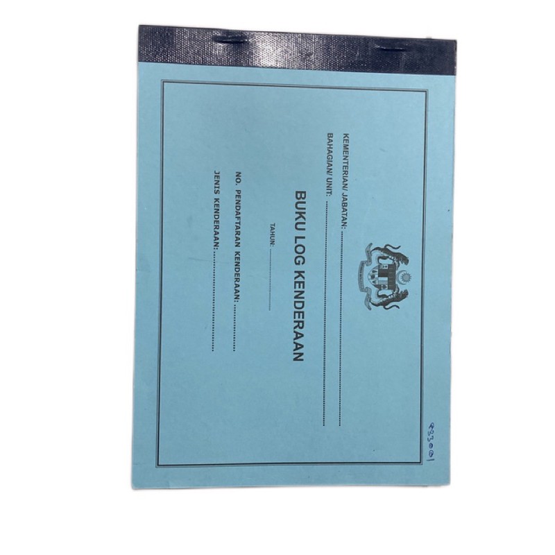 BUKU LOG KENDERAAN (AM62) Shopee Malaysia