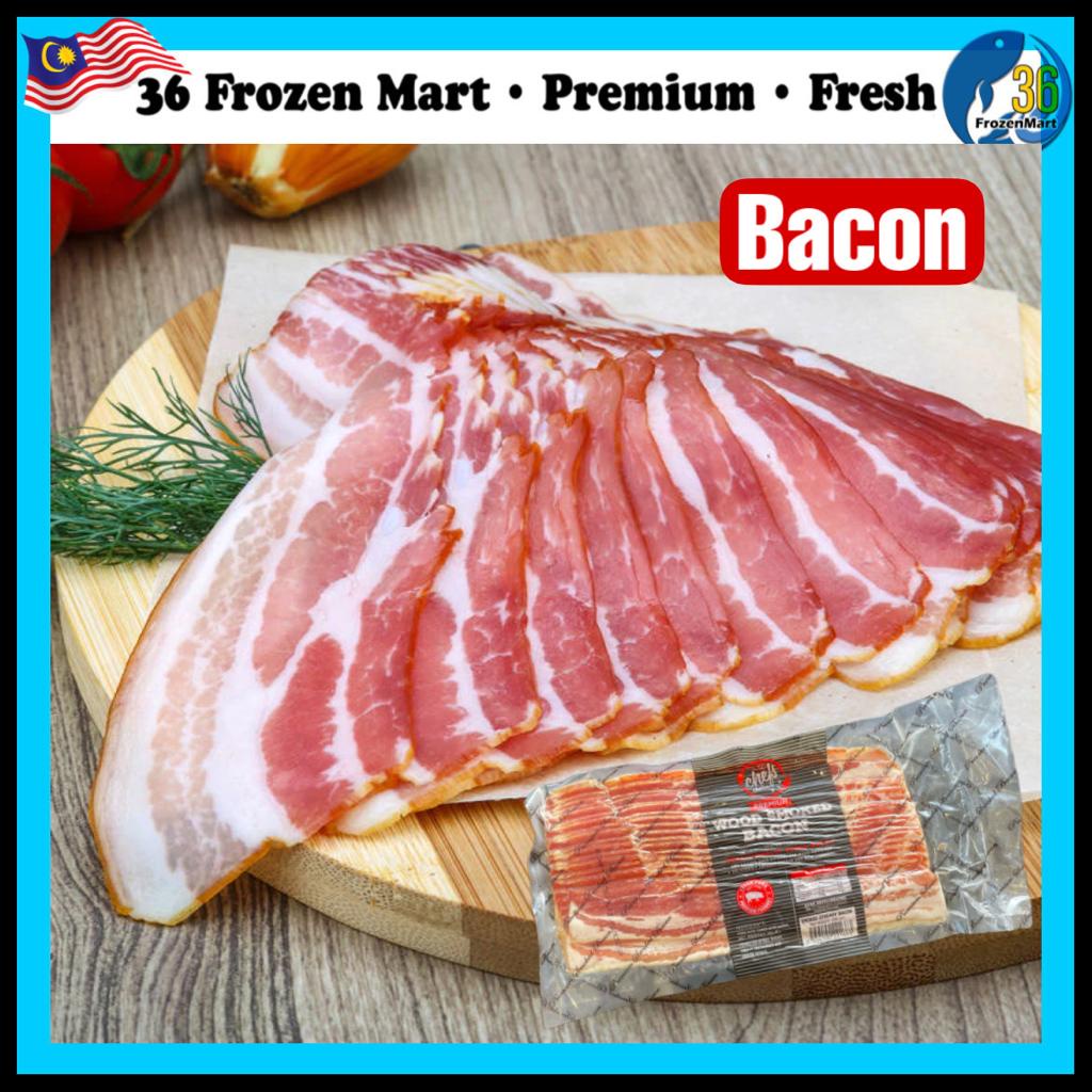 Premium Bacon Wood Smoked Bacon Breakfast BBQ Chef Choice Bacon Smoked