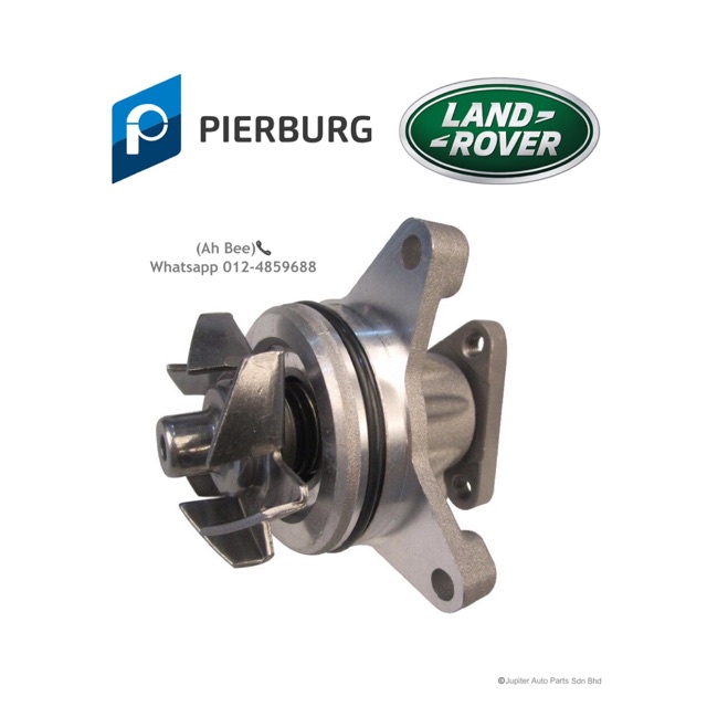 Water pump online range rover evoque