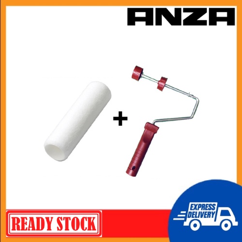 [100% ORIGINAL] ANZA 7” FELT EXTRA SMOOTH SURFACE EPOXY PAINT ROLLER ...
