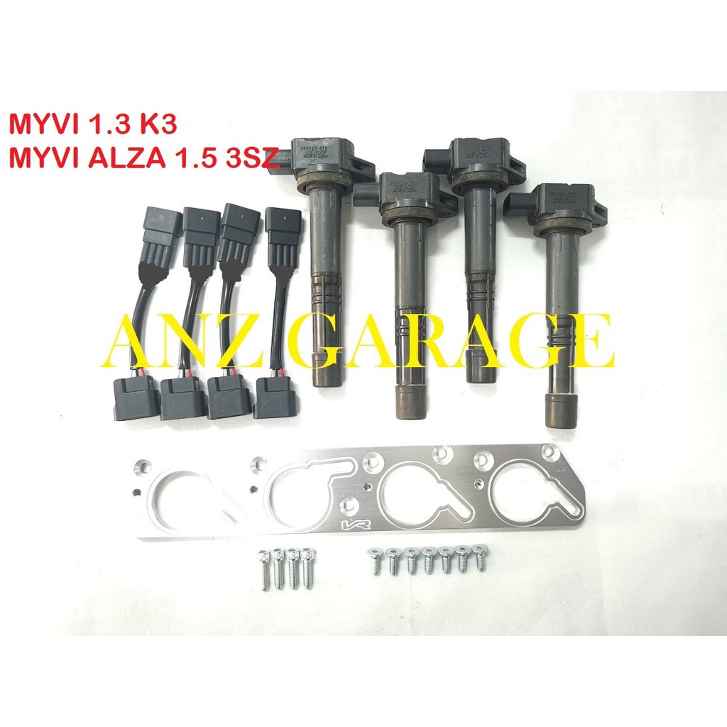 MYVI ALZA YRV COP COIL K20 PLUG COVER AND HARNESS SOCKET PLUG AND PLAY