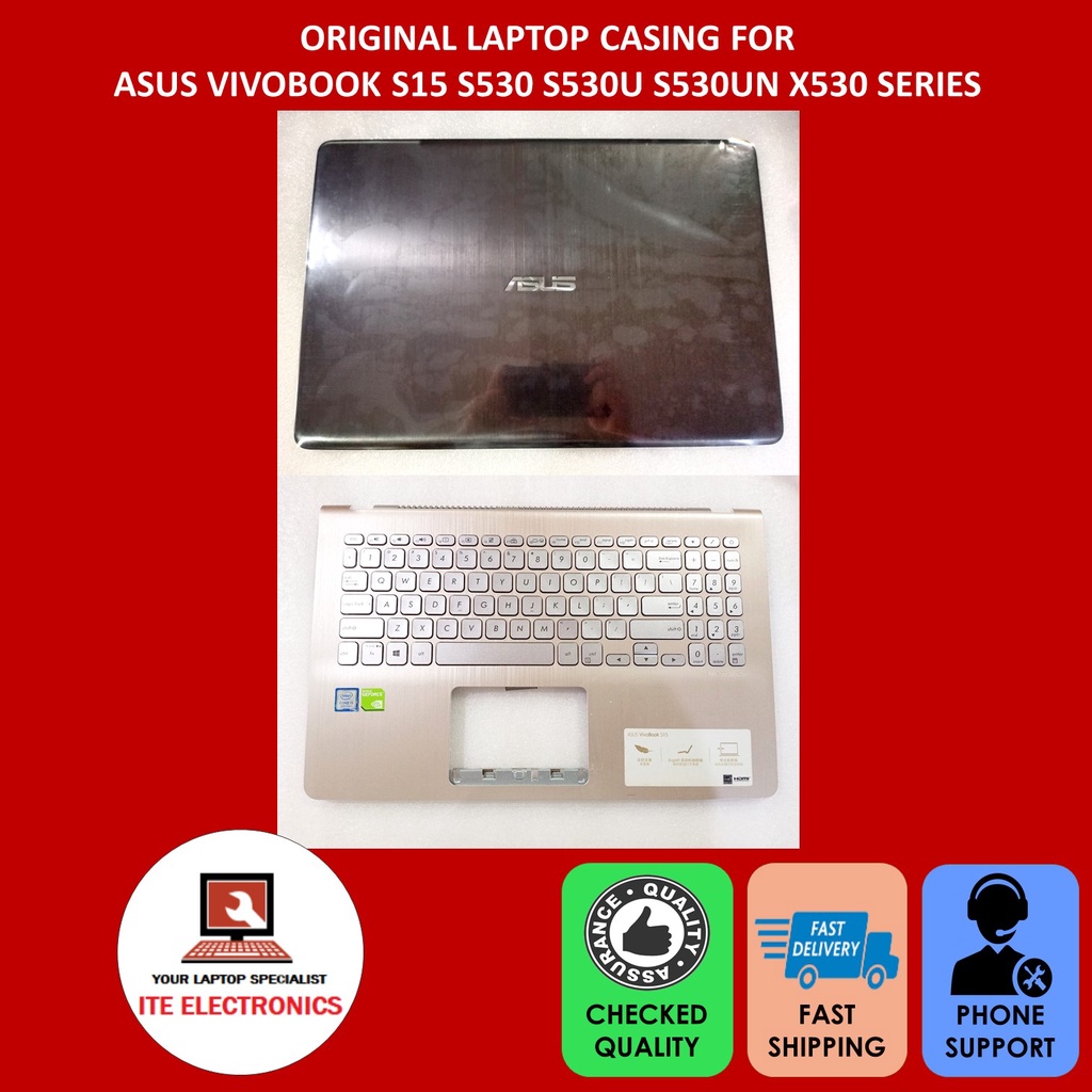 ORIGINAL ASUS VIVOBOOK S15 S530 S530U S530UN S530F X530 SERIES LCD ...