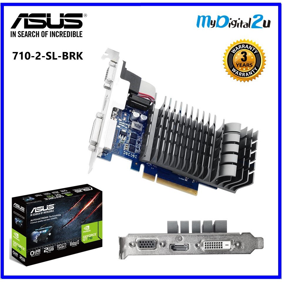 Asus geforce best sale gt 710 silent