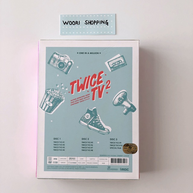 TWICE TV2 DVD Limited Edition (UNSEALED) | Shopee Malaysia