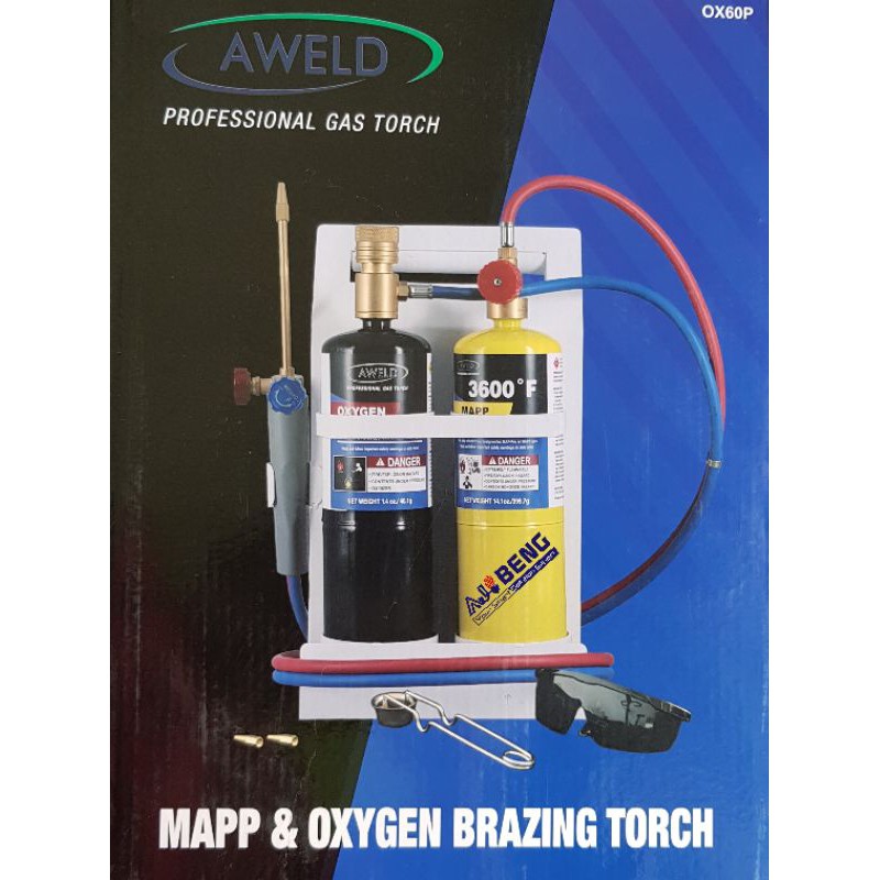 AWELD - MAPP & OXYGEN BRAZING TORCH (THE BEST IN MARKET) | Shopee Malaysia