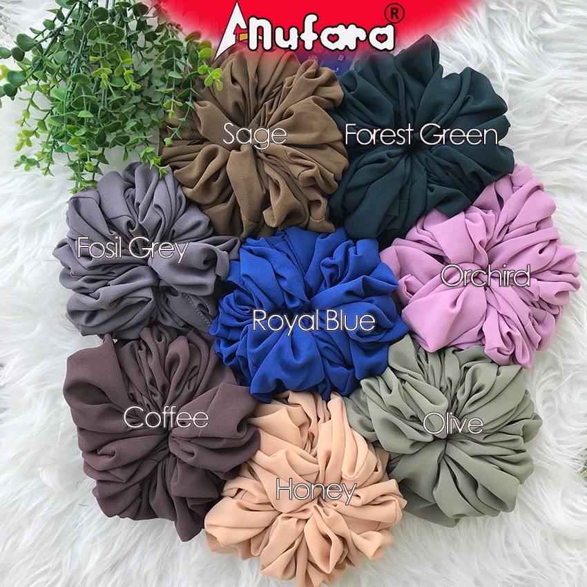 🔥READY STOCK🔥 SANGGUL CRUNCHY - Pengikat Rambut @ Inner Sanggul Tudung ...