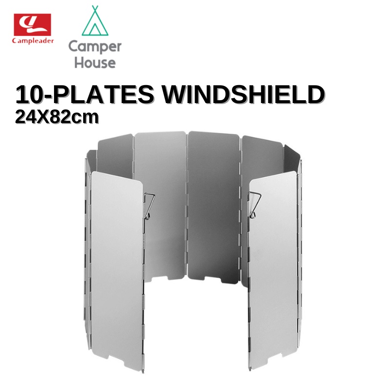[Ready Stock] Foldable Outdoor Stove Windscreen Camping Cooking 10 ...