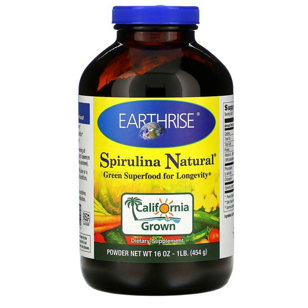 Earthrise, Spirulina Natural, 16 oz (454 g) Shopee Malaysia