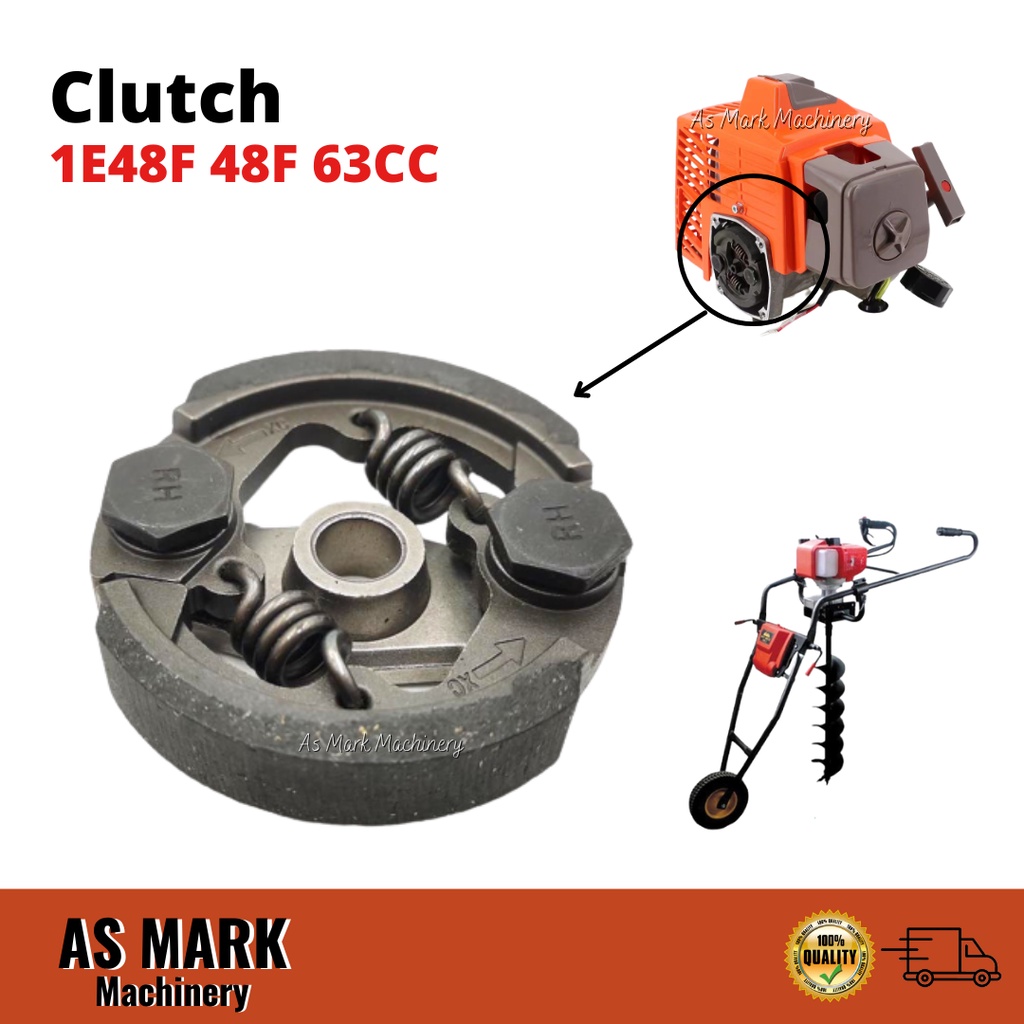 2 stroke engine sales clutch