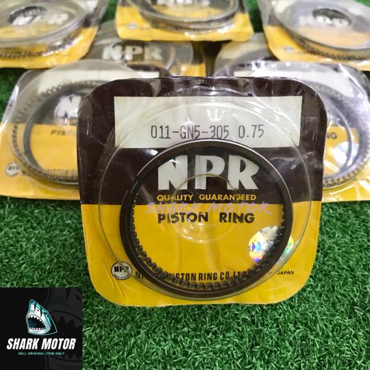 PISTON RING SET EX5 (BRAND NPR) Shopee Malaysia