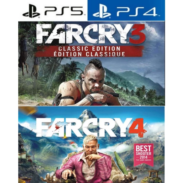 Ps4/Ps5 Far Cr 3 + Far Cry 4 Bundle Digital | Shopee Malaysia