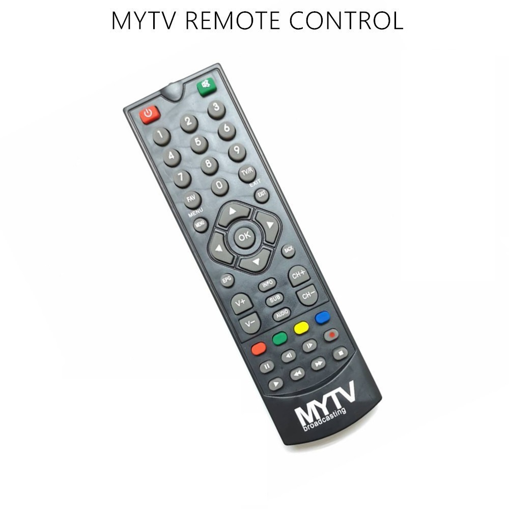 MYTV Remote Control T2000 Green Pack (for Set Unit Dekoder Percuma ...