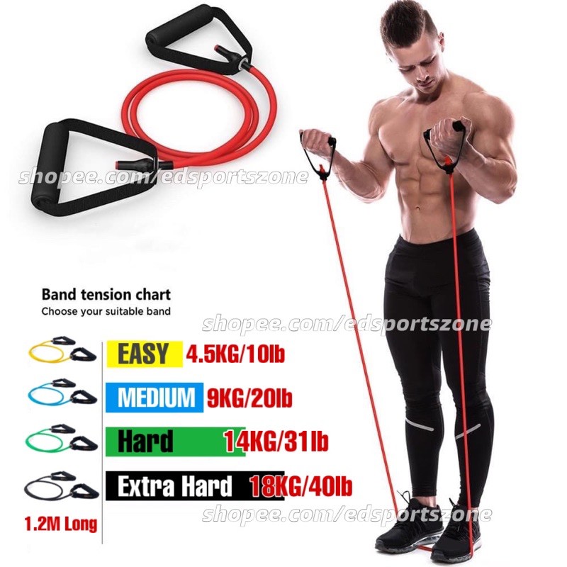 Resistance tube hard hot sale