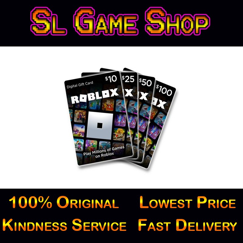 Roblox Gift Card MYR 50 @ RM 29.00 » Cheapest Price Today!