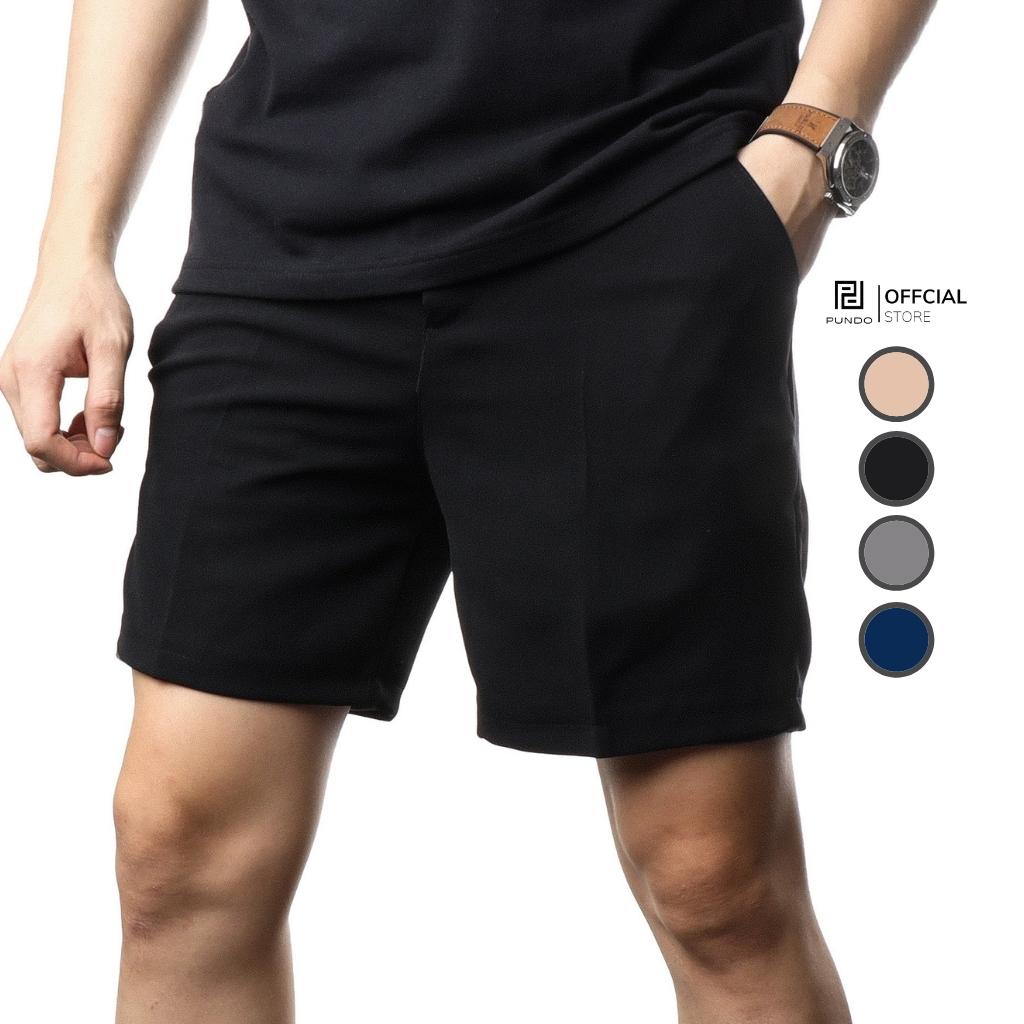 Pundo basic high-end men's casual shorts with simple design easy to ...