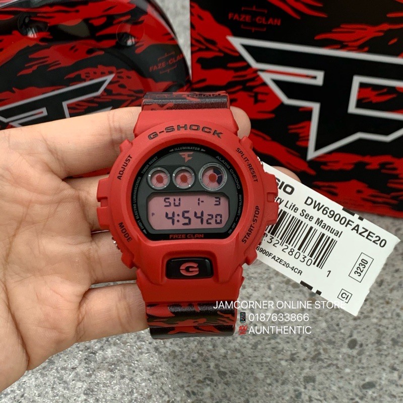 100 AUTHENTIC CASIO G SHOCK DW6900FAZE20 DW 6900FAZE20 4C x