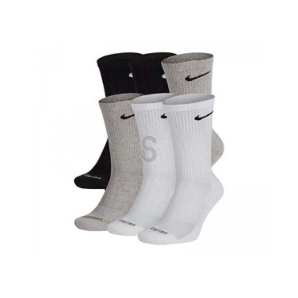 100% Authentic NIKE Socks Swoosh Logo White | Shopee Malaysia