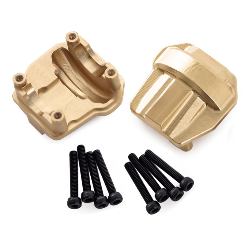 SCX10 III Brass Weight Differential Cover AR45 Portal Axle Upgrade ...