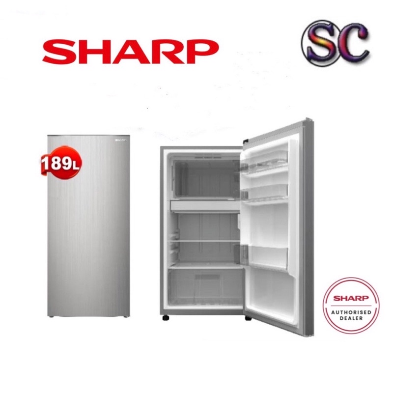 SHARP REFRIGERATOR 1 DOOR SJD220MS Shopee Malaysia