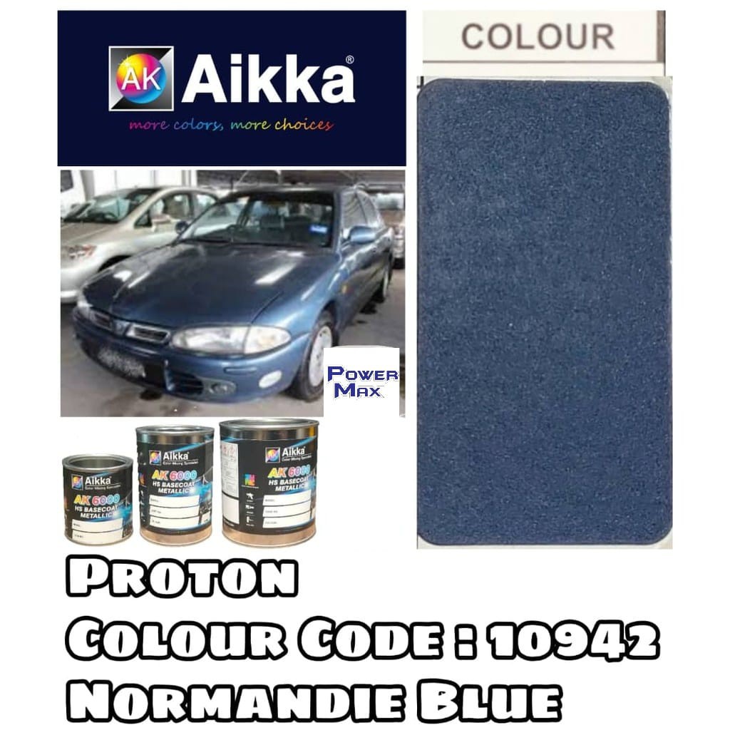 5 Lt Firecracker Blue Metallic 2K 2 Pack Car Paint Custom Colours Direct Gloss