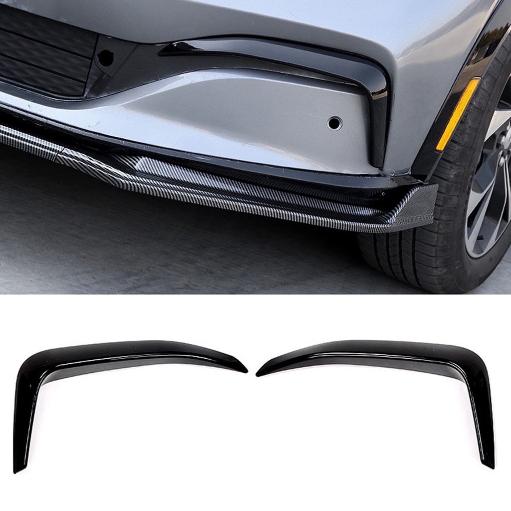 Fog Light Air Vent Trim For Ford Mustang Mach-E 2021-2022 Gloss Black ...