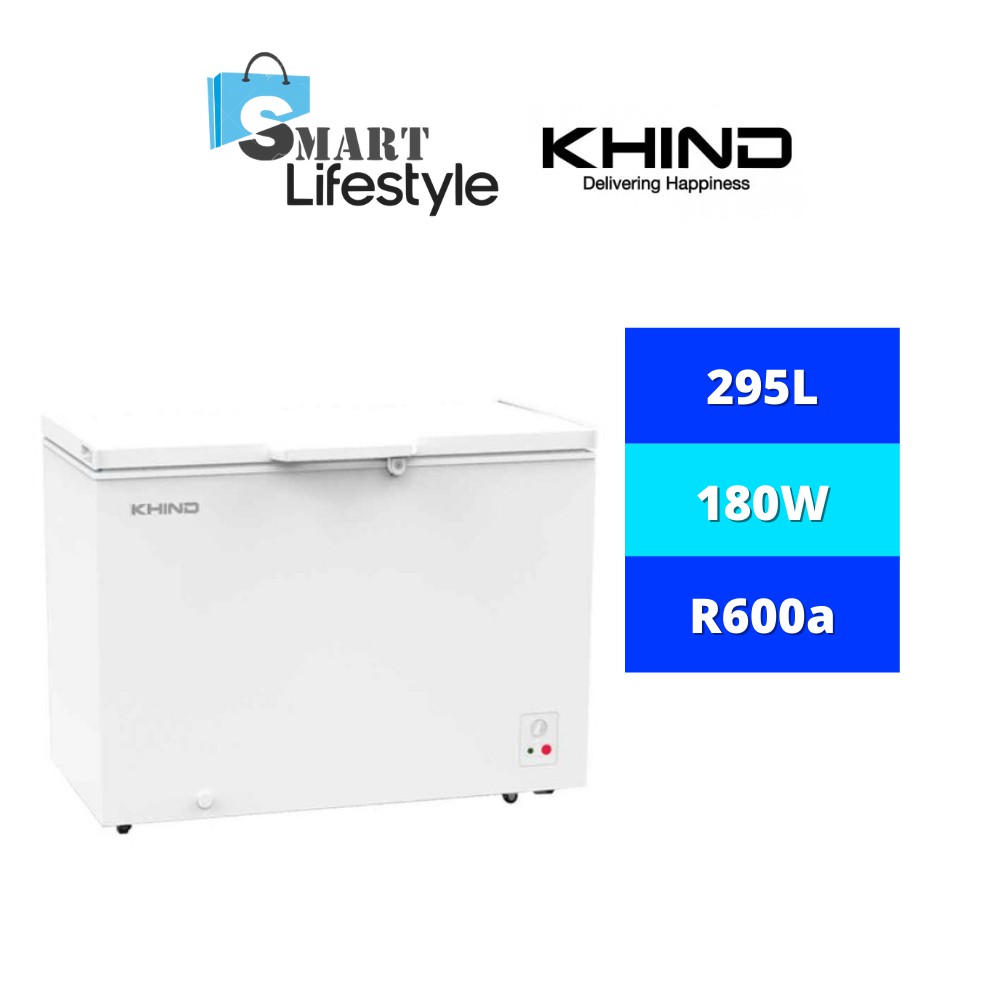 Khind Chest Freezer (295L) FZ295 FZ295 | Shopee Malaysia