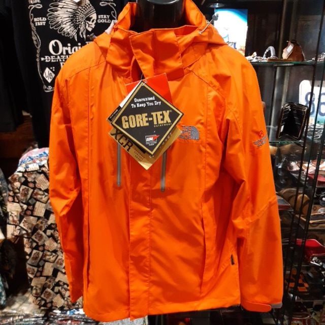 North face gore tex orange deals