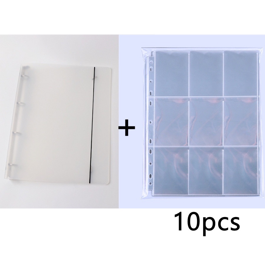 ROLY A4 Binder Set 9/2/4 Pocket sleeves KPOP Photocard Lomo Polaroid