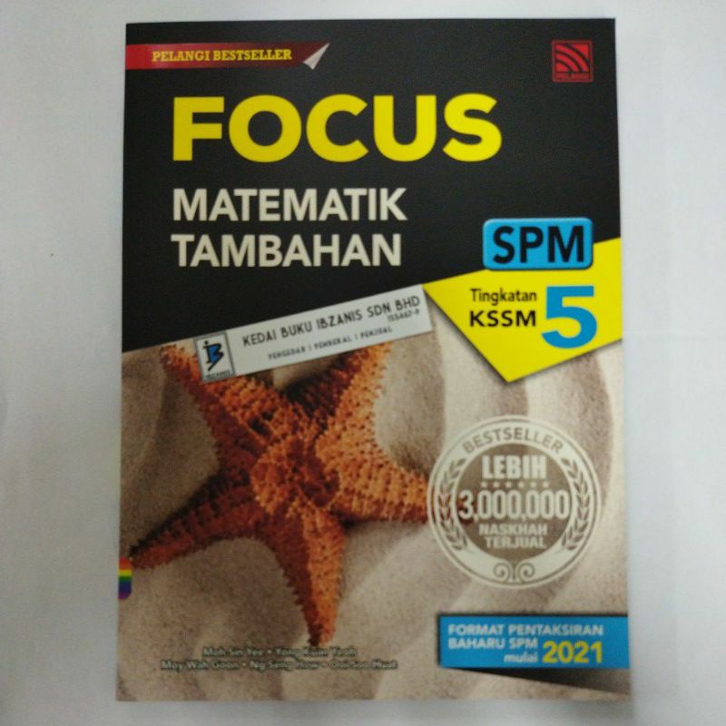 Focus Spm Matematik Tambahan Tingkatan 5 | Shopee Malaysia