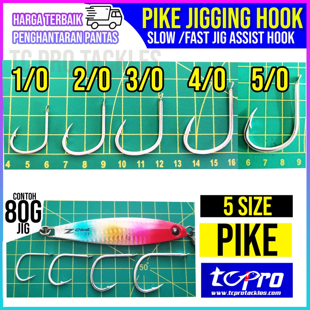 jigging hook - Prices and Promotions - Apr 2024