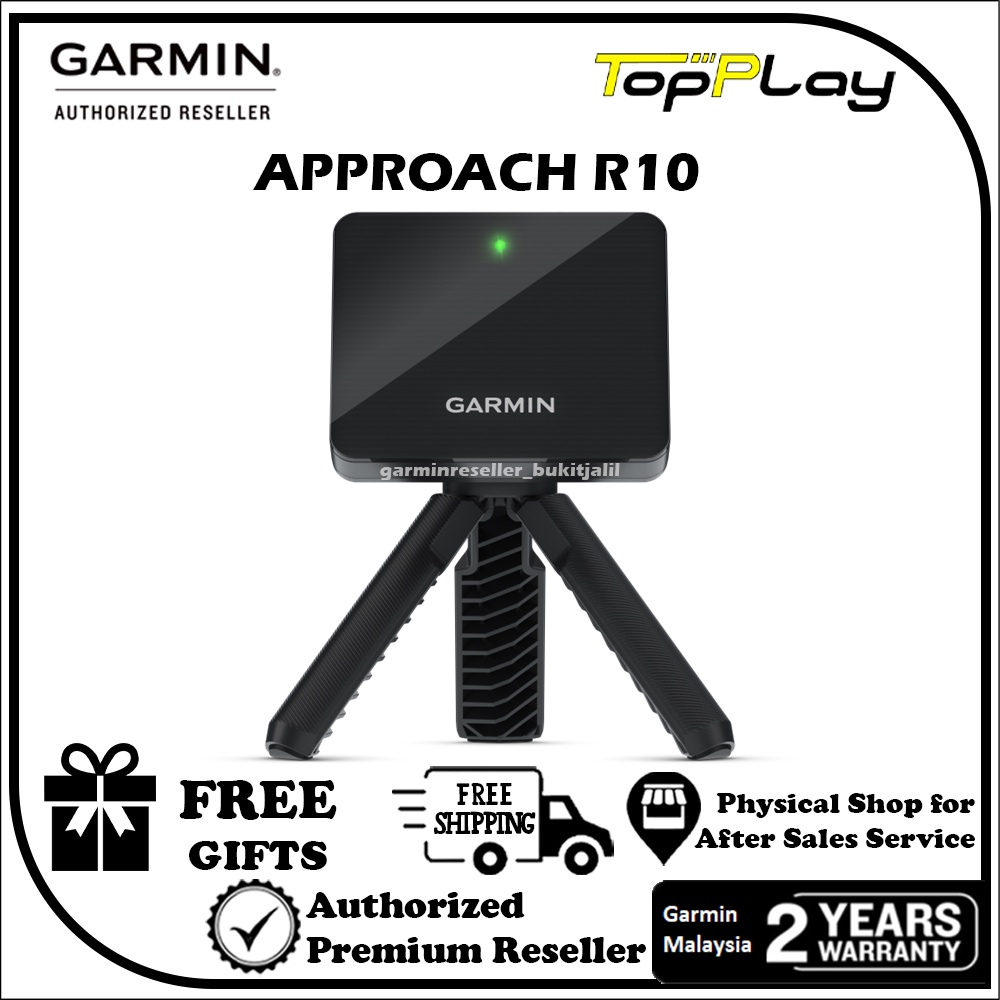 🇲🇾 Garmin Approach R10 - Portable Golf Simulator / Golf Launch Monitor ...