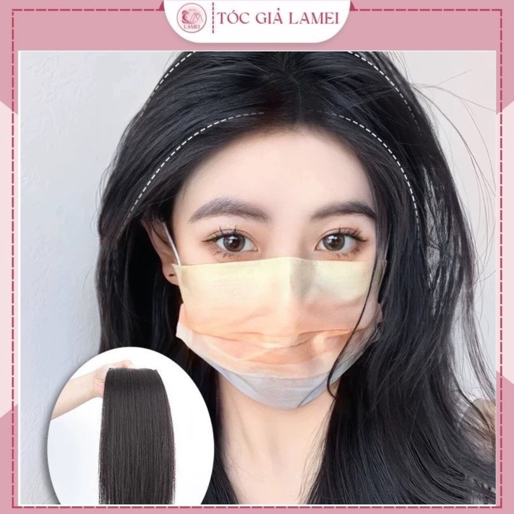 Long hairline volumizing clip-in wig to naturally volumize hair roots ...