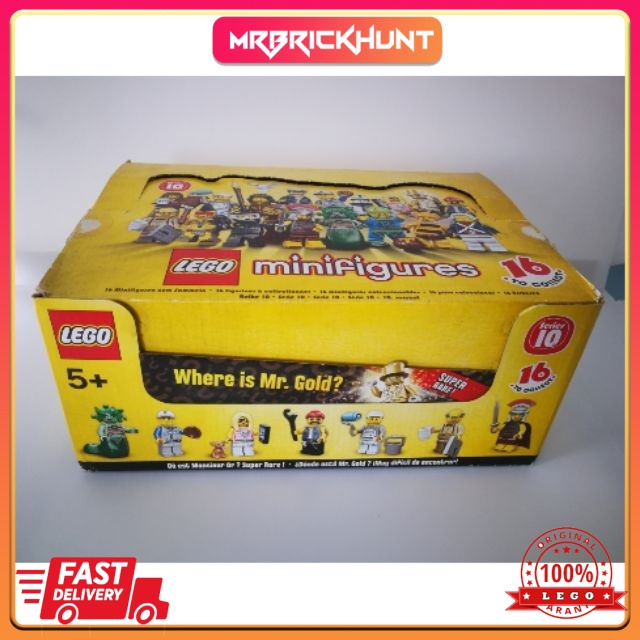 Lego minifigures best sale series 10 box