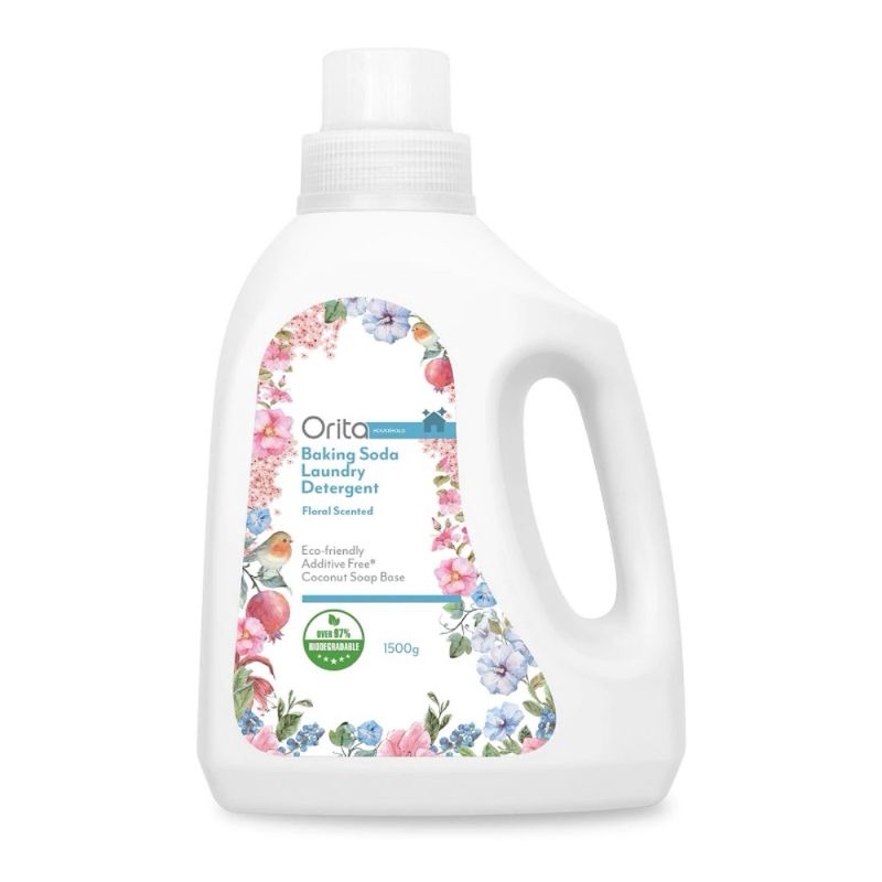 ORITA Baking Soda Liquid Detergent 1.5kg (Original/RoseLavender