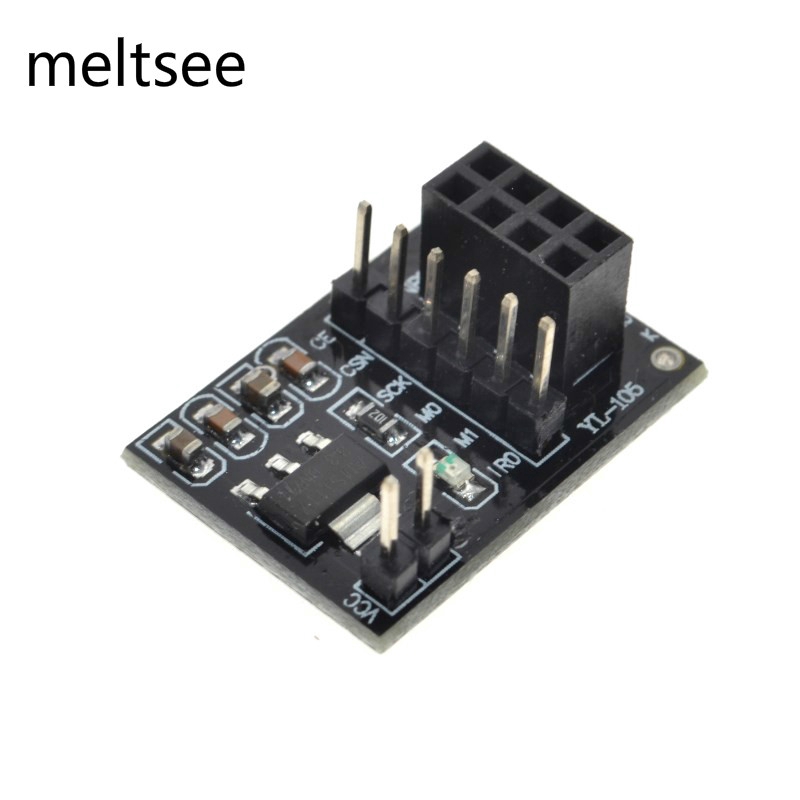 2PCS NRF24L01 Wireless adapter module New Socket Adapter plate Board ...
