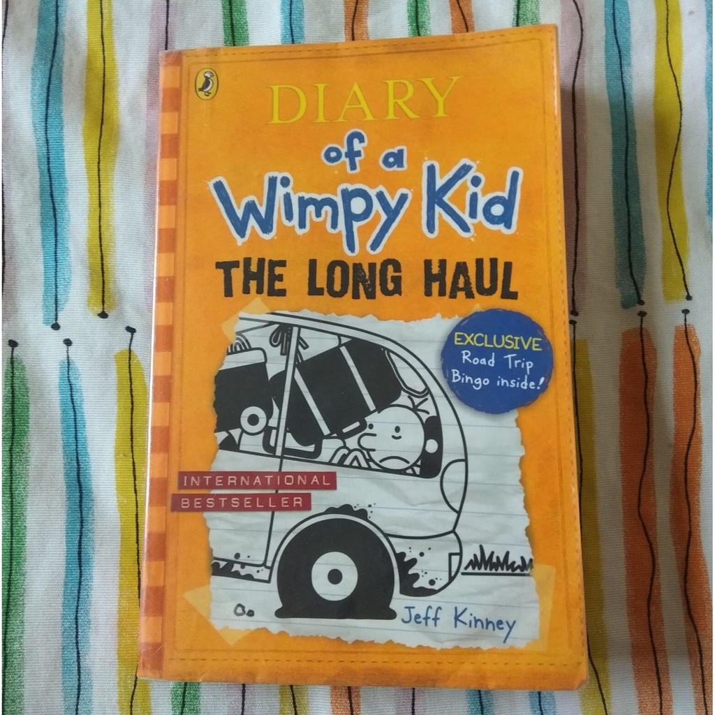 READY STOCK💖 📖 DIARY OF A WIMPY KID: THE LONG HAUL with Exclusive Road ...