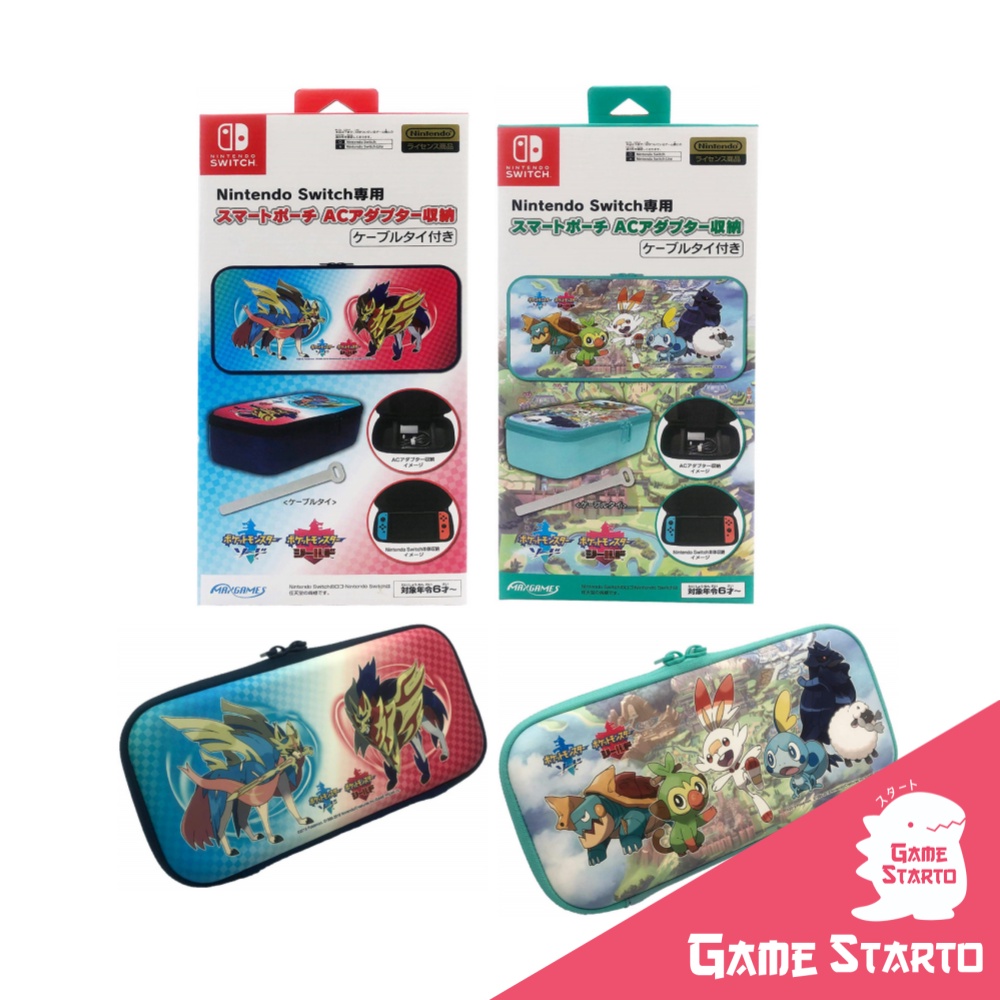 Nintendo Switch Pokemon AC Adapter Storage Pouch / Nintendo Switch ...